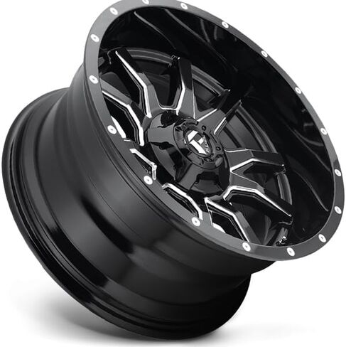 الوقود على الطرق الوعرة D627 Vandal 20x9 ، 6x135/5.5 ، 5.04 ، 1mm لمعان أسود طحن - D62720909850 in Kuwait