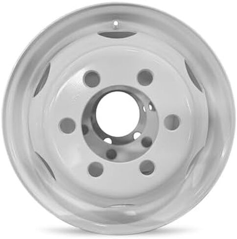 For 1995-2025 Isuzu NPR NQR NRR 19.5 Inch White Steel - Genuine OEM Rim - Road Ready Truck Wheel in Saudi Arabia