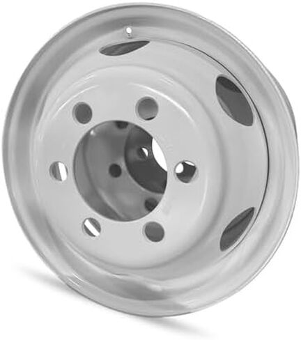 For 1995-2025 Isuzu NPR NQR NRR 19.5 Inch White Steel - Genuine OEM Rim - Road Ready Truck Wheel in Saudi Arabia
