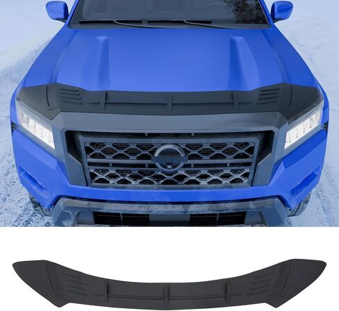 Hood Protector Compatible with 2022-2025 Nissan Frontier Hood Shield TPE Hood Deflector Hood Guard for 2024 Frontier Accessories in Kuwait