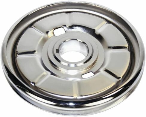 Chrome Stock Steel Crank Pulley, for Aircooled VW, Compatible with Dune Buggy in Saudi Arabia