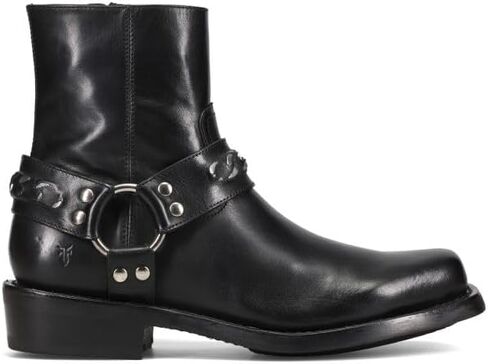 Frye Conway Chain Harness Stylish Men's Leather Footwear, Elegant Durable Design, Comfortable Fit, Western-Inspired Look in Kuwait