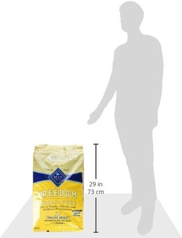 Blue Buffalo Freedom Grain Free Recipe for Dog, Healthy Weight Chicken Recipe, 4 lb in Kuwait