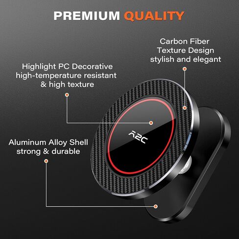 A2C Gym Magnetic Phone Holder for MagSafe [17 Strongest Magnets] All Metal Dual Magnetic Phone Holder for Gym Fitness Training Record, Compatible with iPhone 16 15 14 13 12 Series, Gray in Kuwait