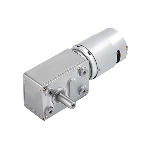 JGY385 Micro DC Worm Gear Motor سرعة ترس القفل الذاتي تنظيم محرك صغير 12V 106 دورة في الدقيقة D6-14MM in Kuwait
