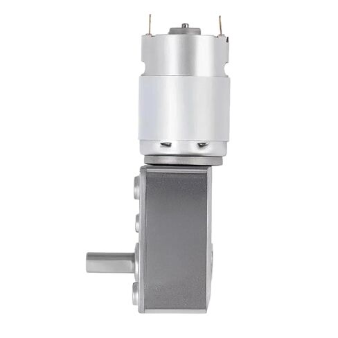 JGY385 Micro DC Worm Gear Motor سرعة ترس القفل الذاتي تنظيم محرك صغير 12V 106 دورة في الدقيقة D6-14MM in Kuwait