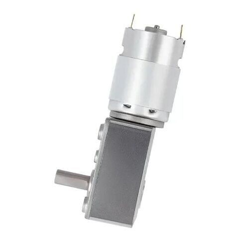 JGY385 Micro DC Worm Gear Motor سرعة ترس القفل الذاتي تنظيم محرك صغير 12V 106 دورة في الدقيقة D6-14MM in Kuwait