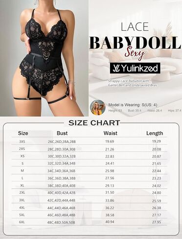 نساء الملابس الداخلية مجموعة الدانتيل المشاغب مثير babydolls teddy سام ملابس 2pcs (حزام اللاسلكي/الحزام/رومبير) in Kuwait