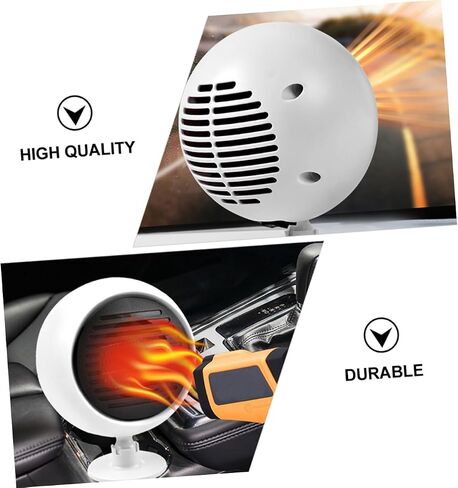 1pc Car Heater Defogger Windshield Defroster for Vehicles Safe and Practical Heating for Visibility and Comfort While Driving in Saudi Arabia