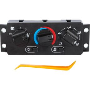 25110700 HVAC Climate Control Module, AC Air Conditioning Control Switch Temperature Control Panel Compatible with Mack Chu612 Chu613 Chu614 2008-2018 Cxu612 Cxu613 Cxu614 1999-2018 in Saudi Arabia