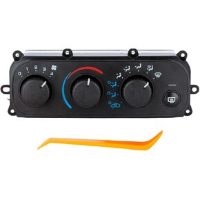 599-149 HVAC Climate Control Module, AC Air Conditioning Control Switch Temperature Control Panel Compatible with 2001-2006 Chrysler Sebring and 2001-2006 Dodge Stratus Replace 04596277AA 04596 in Saudi Arabia