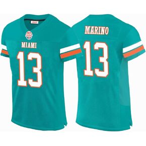 Custom Mens/Youth/Womens Football DAN Stitched T-Shirt for Sports Fan Marino Green No Brand/Logos in Saudi Arabia