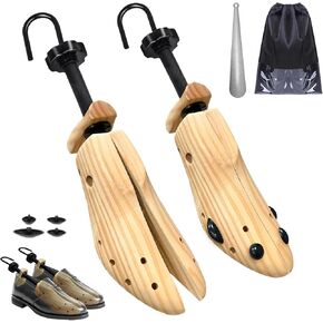 Wooden Shoe Stretcher Women Men, Professional 4-Way Wooden Shoe Tree Stretch Length Width for Wide Feet in Kuwait