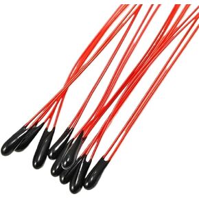 1pcs thermistor MF52B103F3435 3950 10K B value 3435 L80MM 10PCS(B3950-10K-10PCS) in Saudi Arabia