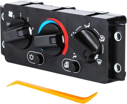 25110700 HVAC Climate Control Module, AC Air Conditioning Control Switch Temperature Control Panel Compatible with Mack Chu612 Chu613 Chu614 2008-2018 Cxu612 Cxu613 Cxu614 1999-2018 in Saudi Arabia