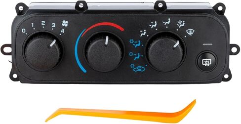 599-149 HVAC Climate Control Module, AC Air Conditioning Control Switch Temperature Control Panel Compatible with 2001-2006 Chrysler Sebring and 2001-2006 Dodge Stratus Replace 04596277AA 04596 in Saudi Arabia