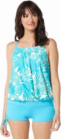 BEACH HOUSE Audrey Blouson Tankini Top — Tummy Control Swim Top — Baby Bump Friendly in Saudi Arabia