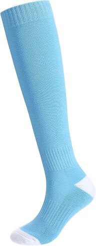 Haysandy Baseball or Softball Sock and Belt Combo Set 2 Cotton Athletic Socks with Belt for Boys Kids Youth in Saudi Arabia