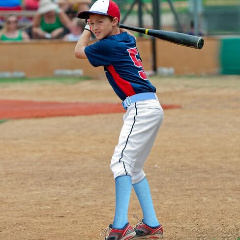 Haysandy Baseball or Softball Sock and Belt Combo Set 2 Cotton Athletic Socks with Belt for Boys Kids Youth in Saudi Arabia