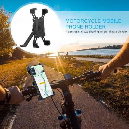 Rearview Mirror Holder Bike Phone Mount -Shaking Stand for Electric Motorcycles in Saudi Arabia