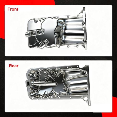 264-378 Engine Oil Pan with Drain Plug Compatible with Chevrolet Cruze 2011-2016 Sonic 2012-2020 Trax 2013-2021 Buick Encore 2013-2021 L4 1.4L Replace 25196122 in Saudi Arabia