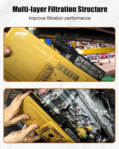Diesel Transmission Filter Kit Fit for Ford F-250 F-350 F-450 F-550 6.7l Powerstroke with 10r140 Transmission 2020+, Replaces LC3Z-7G186-A LC3P-7G186-AC LC3Z-7F396-A LC3Z-7F396-B in Saudi Arabia