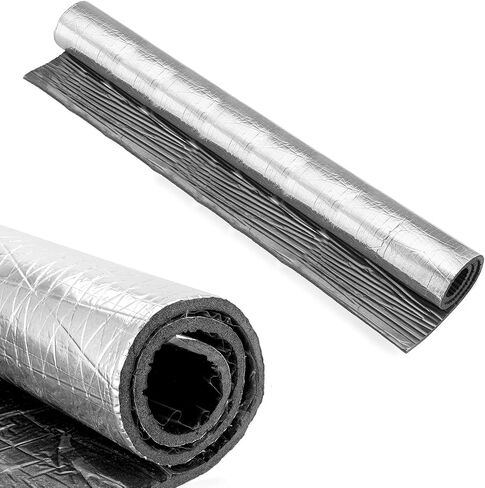 Mofun 394mil 16.14 sqft Car Sound Heat Firewall Heat Dampening Insulation Mat Deadener, Waterproof Sticker 60" x 40" in Saudi Arabia