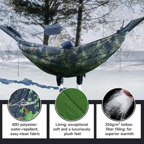 Hammock Underquilt, Lightweight 4 Season Hammock Gear Underquilt for Hammock, Portable for Hiking, Backpacking in Saudi Arabia