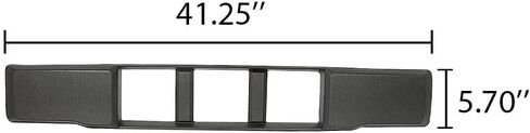 G-Plus Plus Pront Pumper Lower Grille Grille لوحة تقليم متوافقة مع Ford F150 2015-2017 FL3Z-17E810-CA in Kuwait