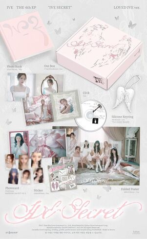 Ive The 4th EP Photobook Limited ألبوم xoxz [ive secret] أحب Ive Ver + P.O.B in Saudi Arabia