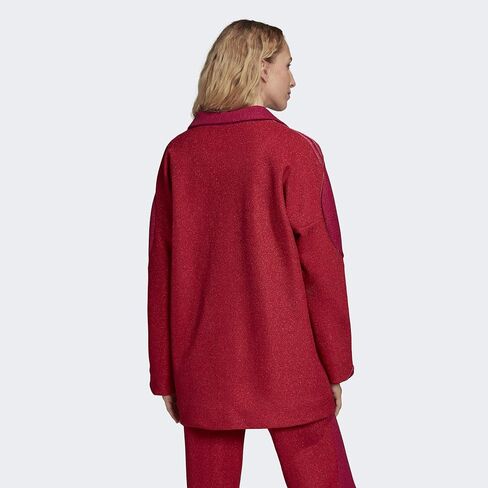 adidas Originals x Anna Isoniemi Women's Metallic Jacket, Bold Pink/Glory Red in Saudi Arabia