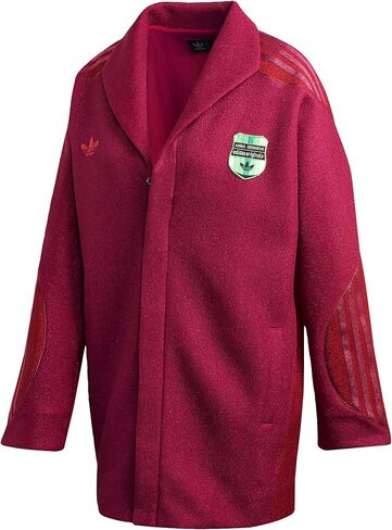adidas Originals x Anna Isoniemi Women's Metallic Jacket, Bold Pink/Glory Red in Saudi Arabia