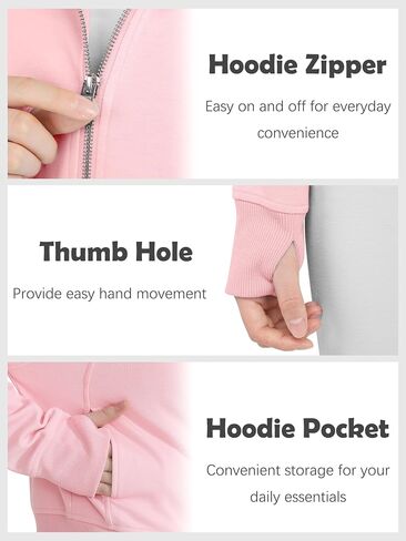 الفتيات zip up hoodies اقتصاص في سن المراهقة بلوزات طويلة الأكمام in Kuwait