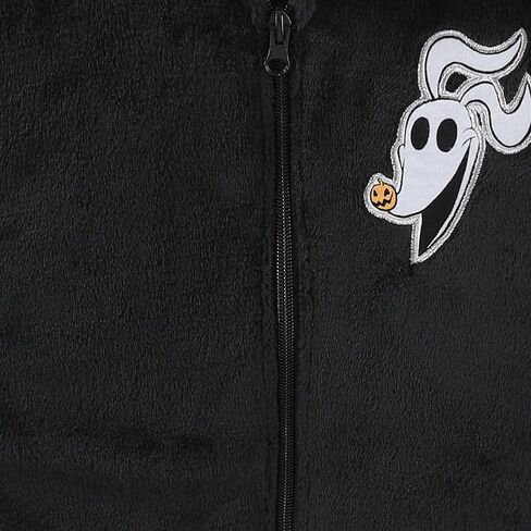 ديزني كابوس قبل عيد الميلاد جاك سكيللينجتون الفتيات zip up coral fleece hoodie لطفل صغير وأطفال كبير in Saudi Arabia