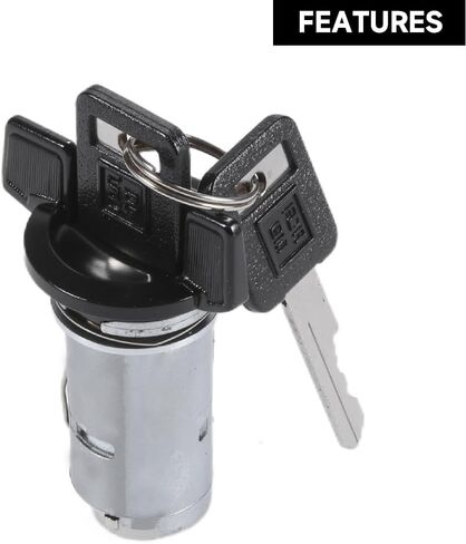 Ignition Starter Switch Lock Cylinder with Keys for Chevy C1500 C2500 C3500 1991-1994 for GMC Suburban C1500 C2500 1992-1994 | Durable Metal Materials | Replaces 12300443 in Saudi Arabia