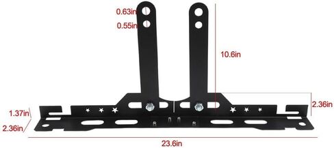 Automotive Toe Alignment Tool With Heavy Toe Plates Compatible With Different Vehicle Models Useful For Front Wheel Calibration Simple and reliable, it is perfect for DIY(Black) in Kuwait