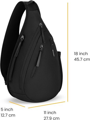 Sherpani Esprit, Anti Theft Sling Bag, Sling Backpack, 10L Travel Bag, Crossbody Backpack, Travel Gift for Women, Fits 10 Inch Tablet (Carbon Lite) in Saudi Arabia