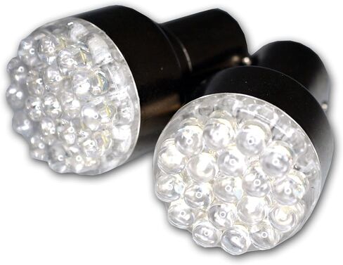 Tuningpros LEDUHL-1156-R19 Under Hood Light LED Light Bulbs 1156, 19 LED Red 2-pc Set in Saudi Arabia