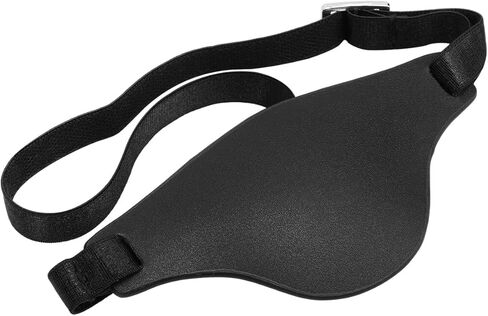 eZAKKA Leather Eye Patch Pirate for Adults Right & Left Eyes, Eye Patches for Men for Lazy Eyes, Adjustable Eyepatch for Adults After Surgery, Black(Glossy Style) in Saudi Arabia