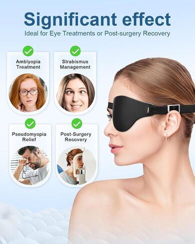 eZAKKA Leather Eye Patch Pirate for Adults Right & Left Eyes, Eye Patches for Men for Lazy Eyes, Adjustable Eyepatch for Adults After Surgery, Black(Glossy Style) in Saudi Arabia