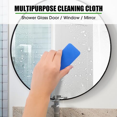 Car Glass Oil Film Cleaning Sponge Wiper Polishing Sponges Car Windshield Felt Brush Oil Dusty Removal Tools Accessories in Saudi Arabia