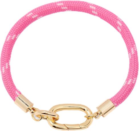 Custom Rope Charm Bracelet - Gold Charm Bracelets - Personalized Jewelry - Gifts for Mom in Kuwait