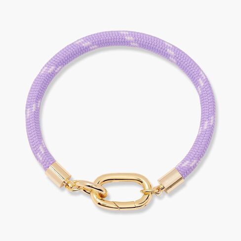 Custom Rope Charm Bracelet - Gold Charm Bracelets - Personalized Jewelry - Gifts for Mom in Kuwait