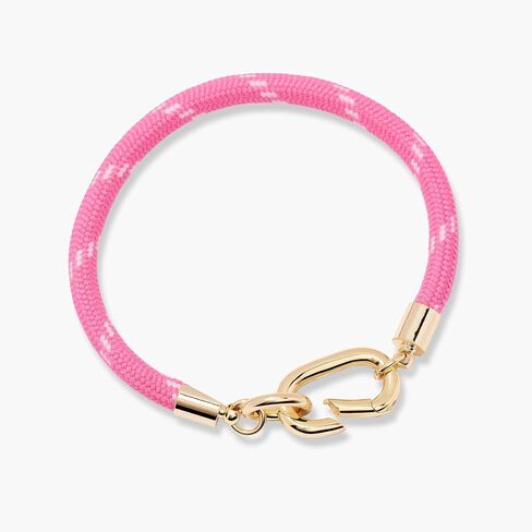 Custom Rope Charm Bracelet - Gold Charm Bracelets - Personalized Jewelry - Gifts for Mom in Kuwait