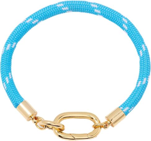 Custom Rope Charm Bracelet - Gold Charm Bracelets - Personalized Jewelry - Gifts for Mom in Kuwait