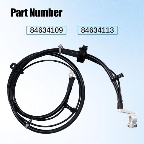 84634113 Battery Negative Cable 84634109 Negative Battery Cable Compatible with 2015-2020 Chevy Tahoe Suburban/GMC Yukon Yukon XL/Cadillac Escalade Escalade ESV Replaces GM 23421539,84109461 in Saudi Arabia