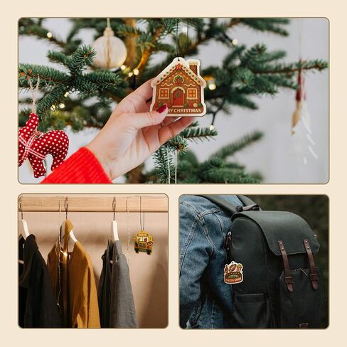 6 Pcs Car Air Freshener, Cute air Freshies for Car and Holiday Decoration, Scented Car Decor Accessories, Gift for Festival in Saudi Arabia