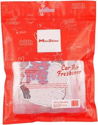 Maxshine Air Freshener Pack - 16Pieces/Pack, Long-Lasting Scent for Cars, Trucks & SUVs - Premium Auto Detailing Accessories in Saudi Arabia