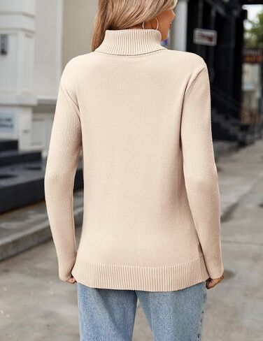 Zeagoo Women's Turtleneck Sweater Sweater Fall Winter 2025 Long Sleeve Stunky Trendy Bullover Tops in Kuwait