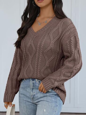 سترات متماسكة من الكابلات الكابلات العصرية ذات الحجم الكلي للنساء 2025 مراوغة مركبة مريكس فولز ضد الرقبة اللطيفة الشتاء ملابس شتوية in Kuwait